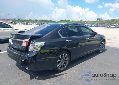 2015 Honda Accord Sport z USA, uszkodzony, nr VIN 1HGCR2F59FA227306